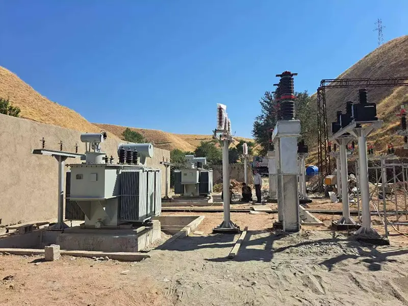 Tajikistan Substation Project: MV Switchgear at HV Equipment Installation Tajikistan Substation Project: MV Switchgear at HV Equipment Installation